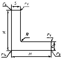 ГОСТ 13737-90 Профили прессованные прямоугольные равнополочного уголкового сечения из алюминиевых и магниевых сплавов. Сортамент