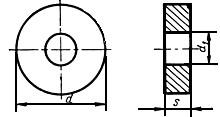 ГОСТ 19070-80 Пластины режущие сменные многогранные твердосплавные круглой формы с отверстием. Конструкция и размеры (с Изменениями N 1, 2, 3)